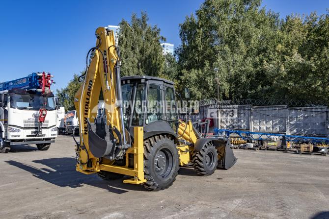 Купить Экскаватор-погрузчик New Holland B110C Performance (рычаги сзади, PowerShuttle, Италия) в компании Русбизнесавто - изображение 3