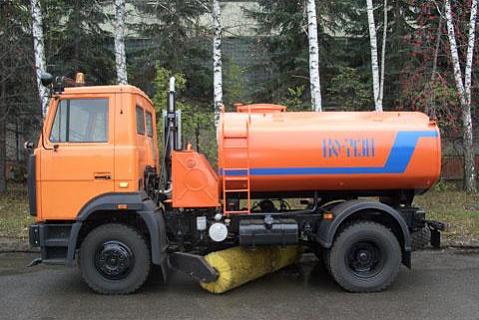 Дорожно-комбинированная машина Коммаш (Мценск) КО-713Н-44 на шасси МАЗ-4381