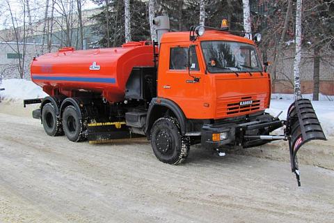 Дорожно-комбинированная машина Коммаш (Мценск) КО-823-04 на шасси КАМАЗ 65115